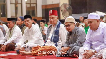 Sambut Tahun Baru Islam 1448 H, Kasat Binmas Polres Aceh Tenggara Hadiri Zikir dan Doa Bersama di Masjid Agung At-Taqwa