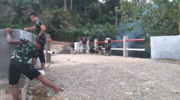 Jembatan Beton Baru di Gunung Cut Resmi Rampung, TNI Perkuat Konektivitas dan Ekonomi Warga