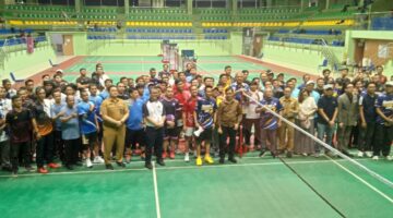 Walikota MUhammad Farhan Buka RIUNG Priangan CUP 2026 DI Gor Koni Bandung
