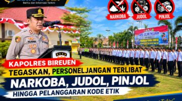 Personel Diminta Menjalankan Tugas secara Profesional dan Berintegritas, Kapolres Bireuen Ingatkan Larangan Pelanggaran Hukum
